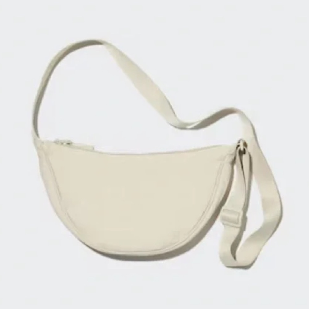 UNIQLO Round Mini Shoulder Bag - Natural